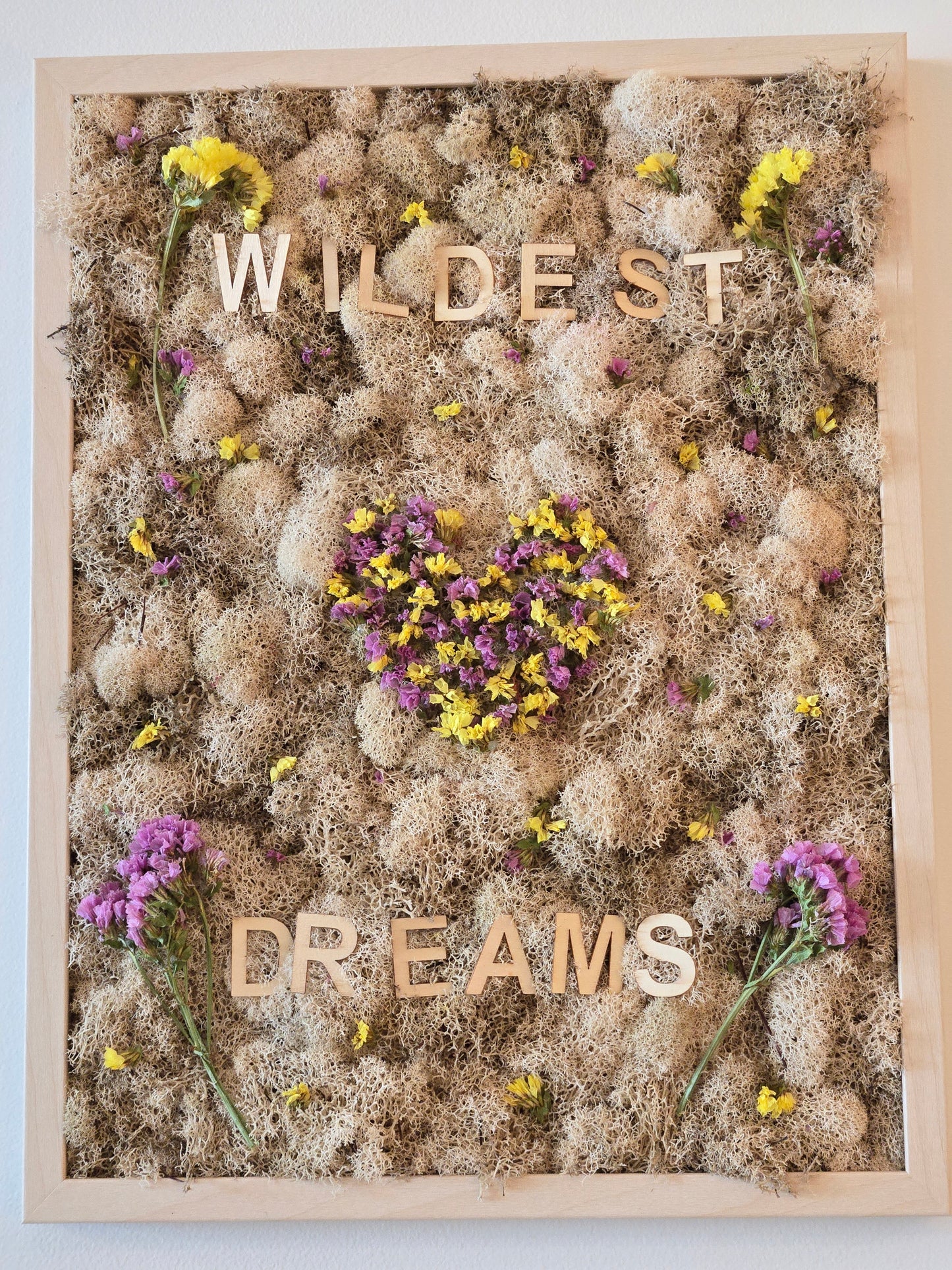 Nude Moss & Flowers - Wildest Dreams