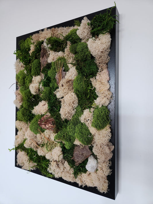 Forest Floor Nude & Green Moss