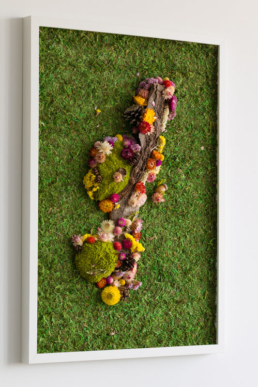 In Bloom - Moss Art