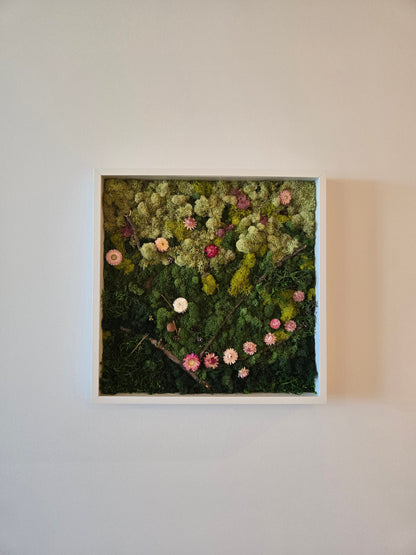 Gradient Meadow - Moss Art