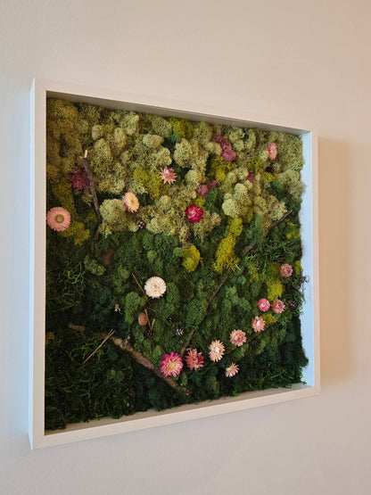 Gradient Meadow - Moss Art