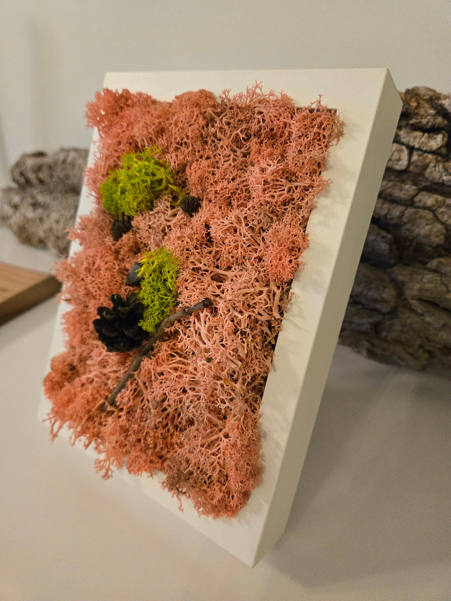 So Pink - Moss Art