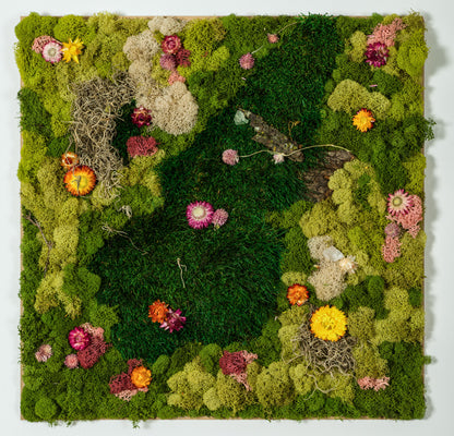 By The Meadow - Moss Art