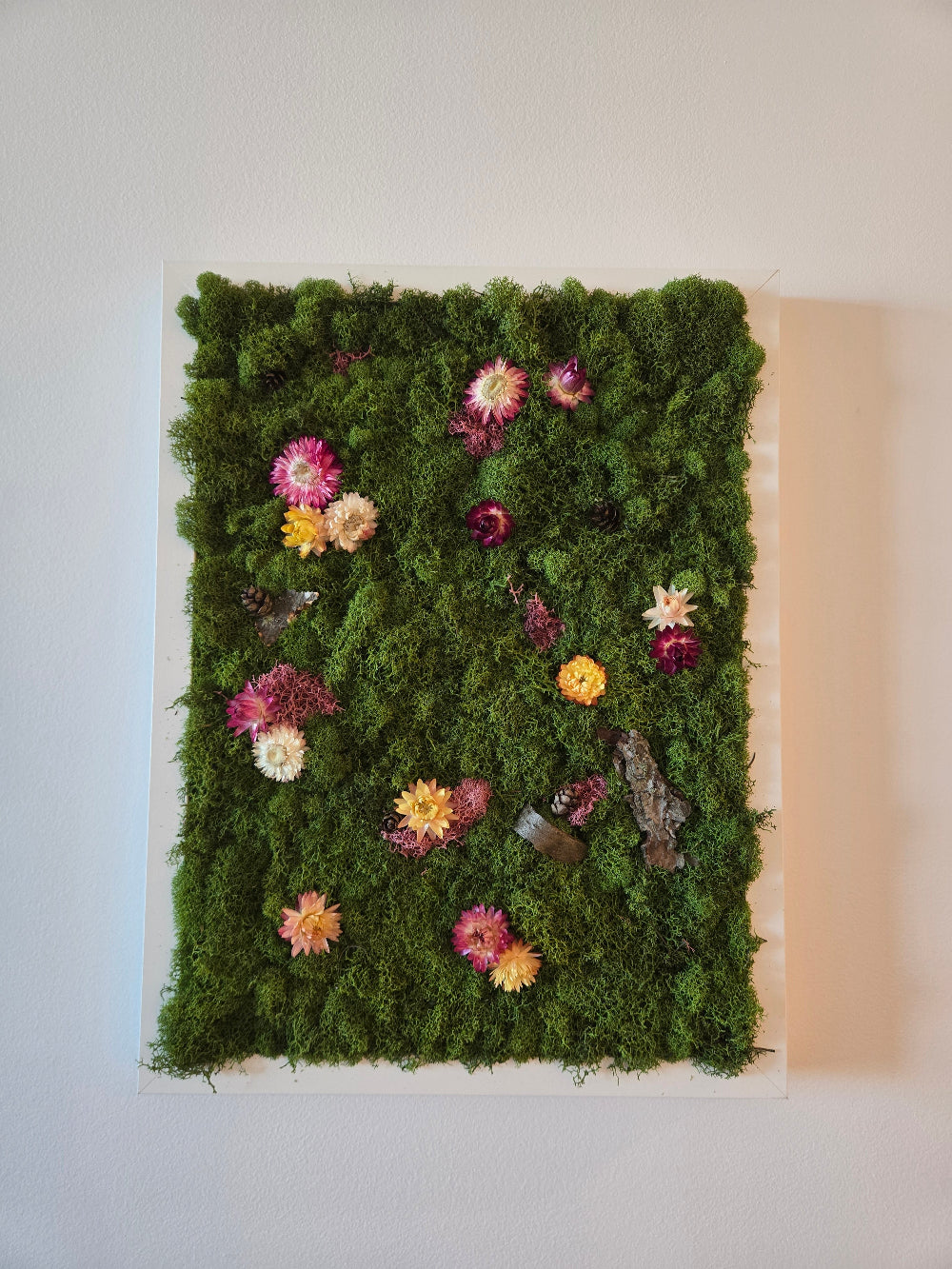 Enchanted Forest With Yellow - Moss Art