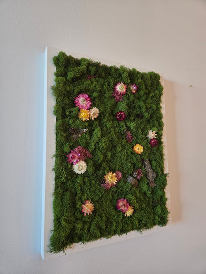 Enchanted Forest With Yellow - Moss Art