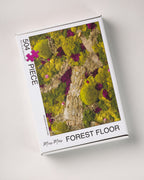 504 piece jigsaw puzzle titled 'Forest Floor' with a forest design on the cover.  