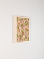 High Tea – Neutral Cottagecore Moss Wall Art | Beige Decor