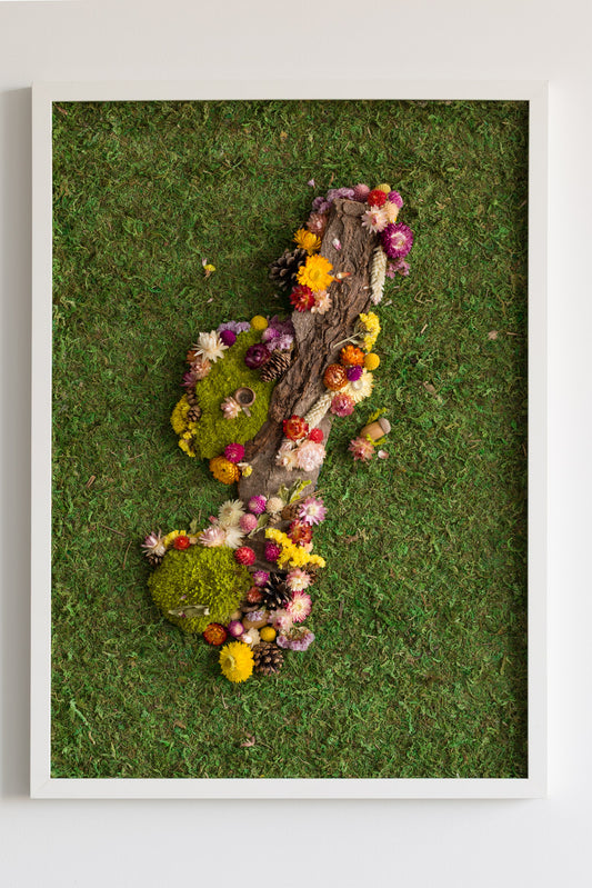 In Bloom - Moss Art