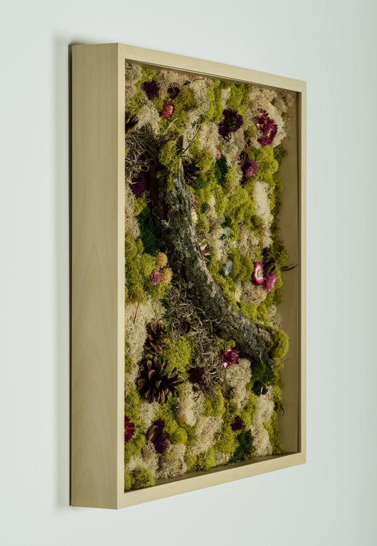 In Stillness - Moss Art