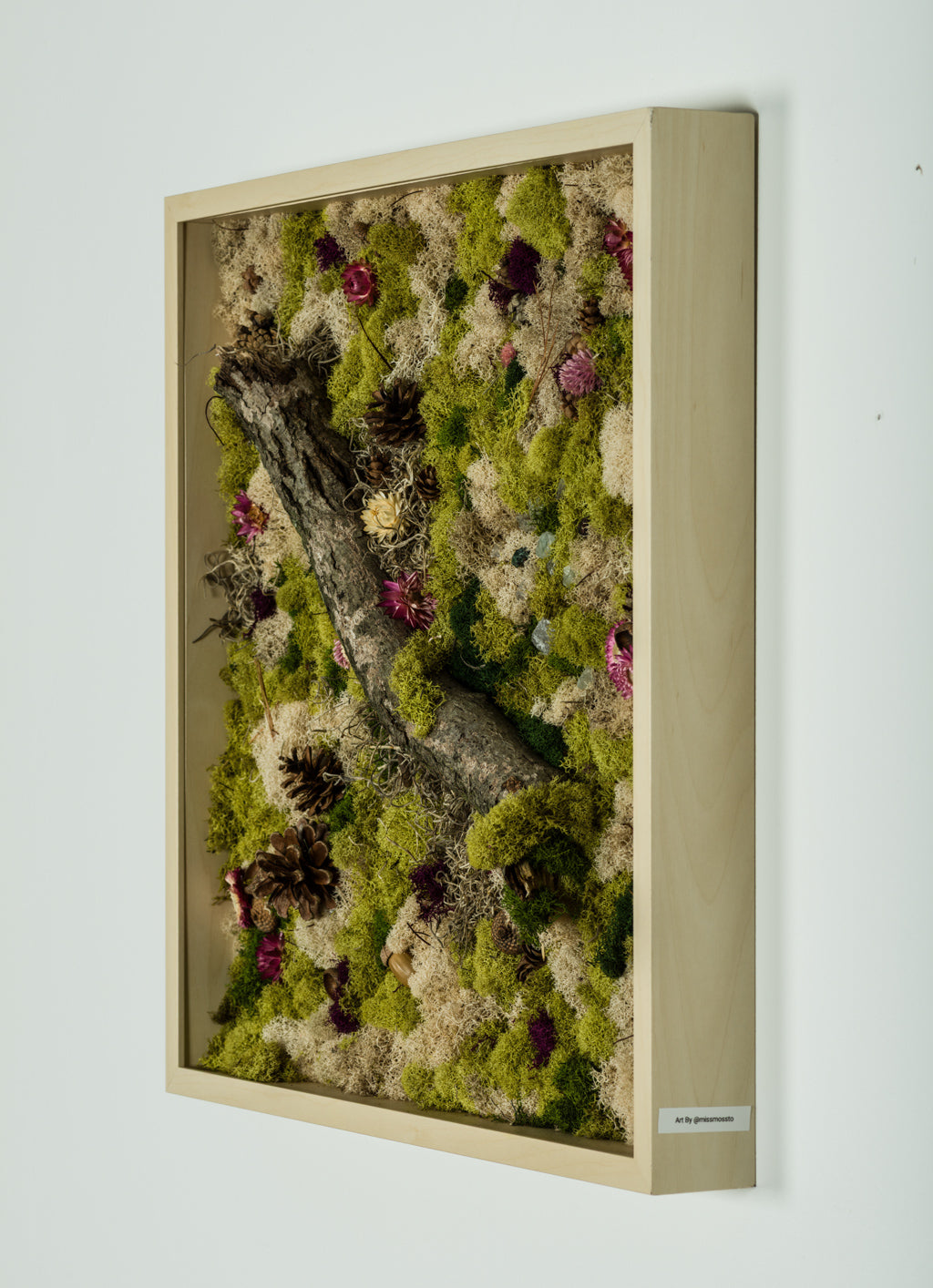 In Stillness - Moss Art