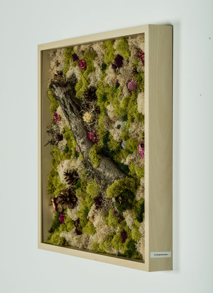 In Stillness - Moss Art