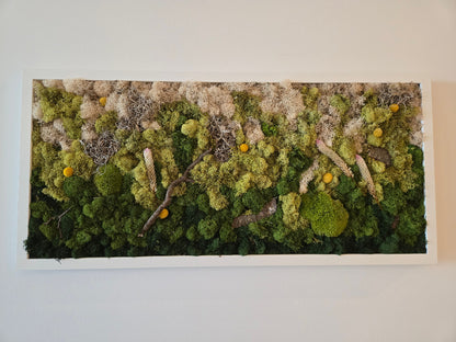 In Nature - Pair - Moss Art