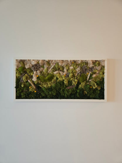 In Nature - Pair - Moss Art