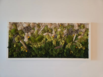 In Nature - Pair - Moss Art