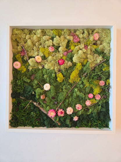 Gradient Meadow - Moss Art