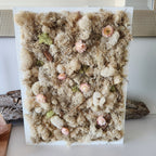Nude Moss With Nude Flowers - Moss Art