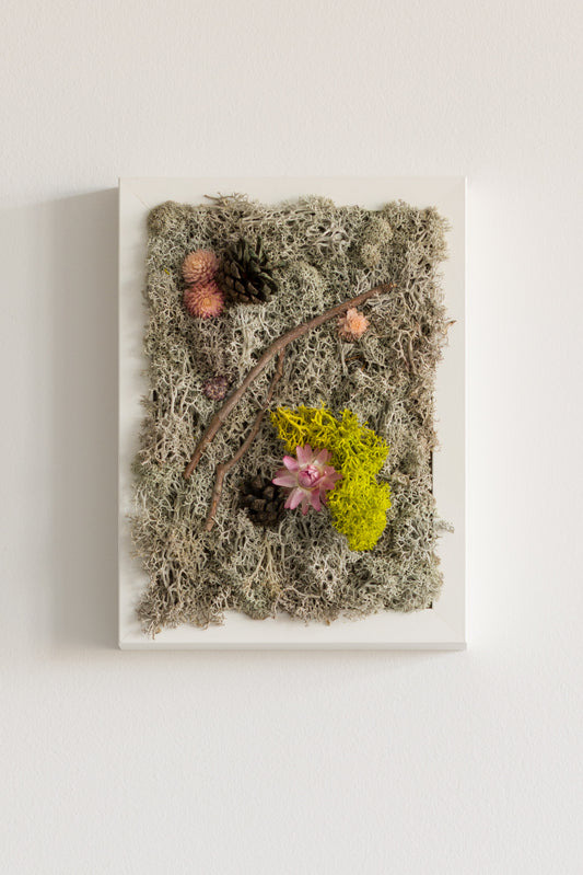 Winter To Spring - Moss Art