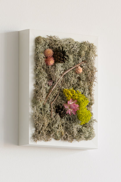 Winter To Spring - Moss Art